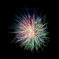 Multicolor firework