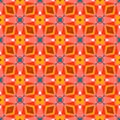 Multicolor geometric pattern in bright color.