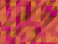 Multicolor geometric rumpled triangular low poly backdrop. 3D re Royalty Free Stock Photo