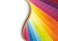 Multicolor geometrical background