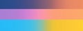 Multicolor Gradient Panel Art With Soft Pastel Transitions Royalty Free Stock Photo