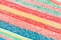 Multicolor gummy candy background