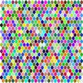 Multicolor hexagon mosaic Royalty Free Stock Photo