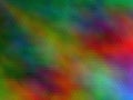 Multicolor hexagonally pixeled background.Bright rainbow colors