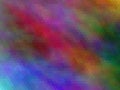 Multicolor hexagonally pixeled background.Bright rainbow colors,modern