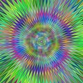 Multicolor hypnotic star fractal background Royalty Free Stock Photo