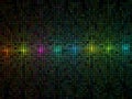 Multicolor lights tile background