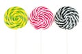 Multicolor lollipop party Royalty Free Stock Photo