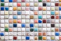 Multicolor mosaic texture, wall, floor tile Royalty Free Stock Photo