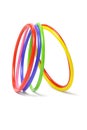 Multicolor plastic bangles