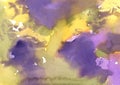 Multicolor Provence watercolor Background. Stain and splash