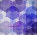 Multicolor purple, pink polygonal illustration. Geometric background with gradient.