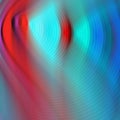 Multicolor radial abstract art background. circular bright