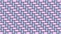 Multicolor realistic rattan woven background. Bamboo texture pattern. Vector illustration