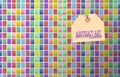 multicolor rectangle buttons background Royalty Free Stock Photo