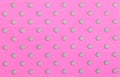 Dotted spotted textile background Royalty Free Stock Photo