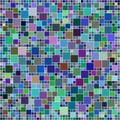 Multicolor square mosaic background Royalty Free Stock Photo