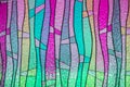 Multicolor stain-glass wallpaper background Royalty Free Stock Photo