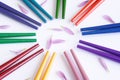 Multicolor sticks Royalty Free Stock Photo