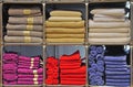 Multicolor towels Royalty Free Stock Photo