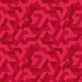 Multicolor triangle zigzag Seamless Pattern.