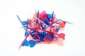 Multicolor valentines toothpicks