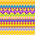 Multicolor zigzag stripe pattern background