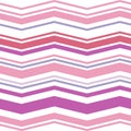 Multicolor zigzag stripe seamless pattern