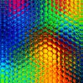 Multicolored abstract background, texture and pattern, digital illustration Royalty Free Stock Photo