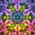 Multicolored abstract background, texture and pattern, digital illustration Royalty Free Stock Photo