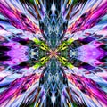 Multicolored abstract background, texture and pattern, digital illustration Royalty Free Stock Photo
