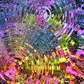 Multicolored abstract background, texture and pattern, digital illustration Royalty Free Stock Photo