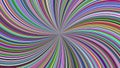 Multicolored abstract psychedelic swirl stripe background