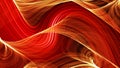 Golden red abstract wavy textured background. grunge distorted decay texture background wallpaper.