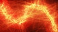 Bright orange red abstract wavy textured background. grunge distorted decay texture background wallpaper.