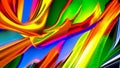 Multicolored abstraction with sinuous lines. Colorful multicolored background of green, purple, yellow, red and blue colors Royalty Free Stock Photo