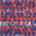 Multicolored angular wattled pattern background