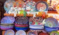 Multicolored authentic lamps Grand Bazaar in Istanbul Royalty Free Stock Photo