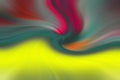 Multicolored background with swirling lines. Bright rainbow swirl background Royalty Free Stock Photo