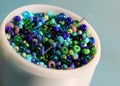 Multicolored beads