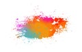 Multicolored blot object. Vector illustration Royalty Free Stock Photo