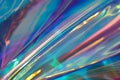 Multicolored blue-pink abstract holographic defocused background