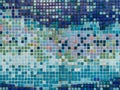 Multicolored blue tile blue texture background structure Royalty Free Stock Photo