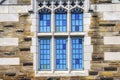 Multicolored Window Yale University New Haven Connecticut Royalty Free Stock Photo