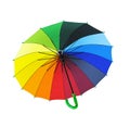 Multicolored bright beautiful umbrella