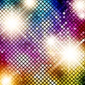 Multicolored Bright Disco Background