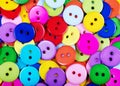 Multicolored buttons texture background Royalty Free Stock Photo