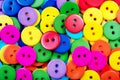 Multicolored buttons texture background Royalty Free Stock Photo