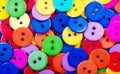 Multicolored buttons texture background. Royalty Free Stock Photo