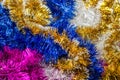 Multicolored Christmas decorations for the decoration for the New Year Royalty Free Stock Photo